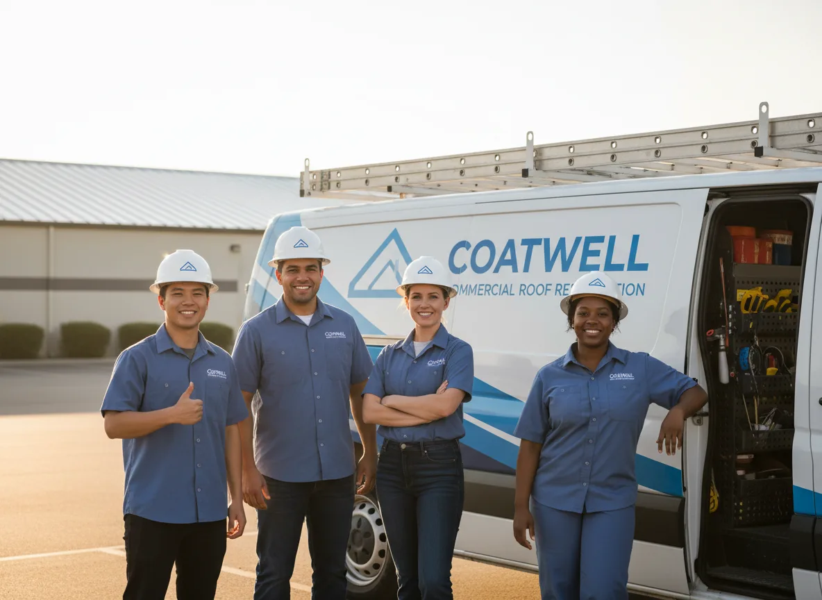 Commercial roof coating company in Medora, IN